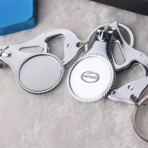 3 in 1 Nail Clipper with Keychain and Bottle Opener