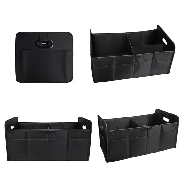 Large Collapsible Car Trunk Organizer W/ Handles