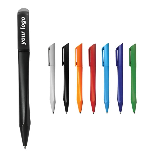 Classic Twisted Plastic Ballpoint Pen