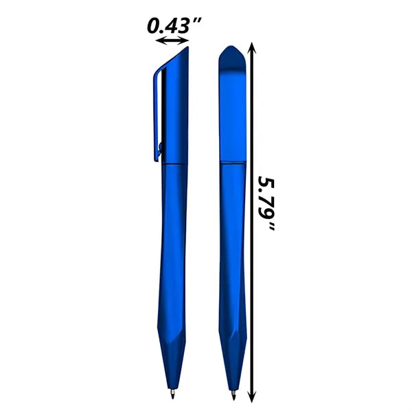 Classic Twisted Plastic Ballpoint Pen