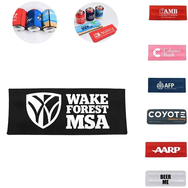 Slap Wrap Neoprene Beverage Can Kooler