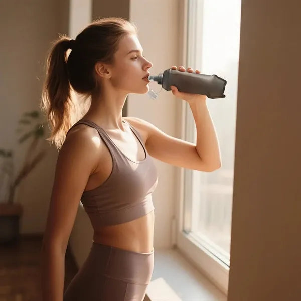 16oz TPU Foldable Running Hydration Flask
