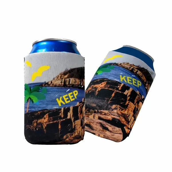 Logo Neoprene Can Cooler Sleeve - 12oz