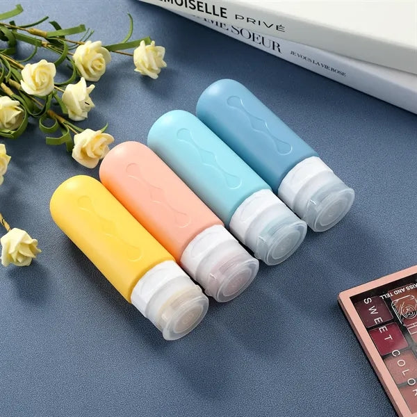 Travel-sized toiletries containers