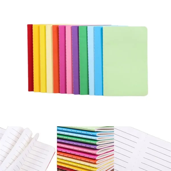 3.5" x 5.5" Portable Pocket Notebook w/ 24 Sheets Ruled Page