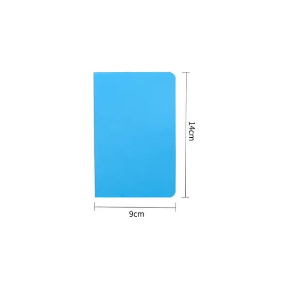 3.5" x 5.5" Portable Pocket Notebook w/ 24 Sheets Ruled Page
