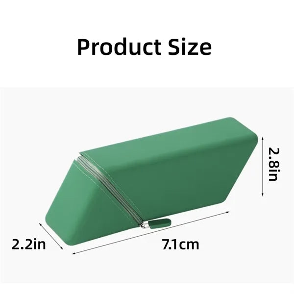 Large Capacity Soft Silicone Upright Telescopic Pencil Case