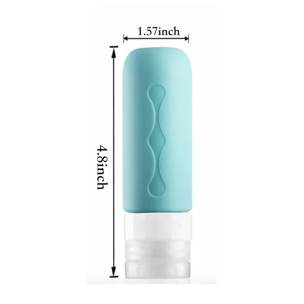Travel-sized toiletries containers