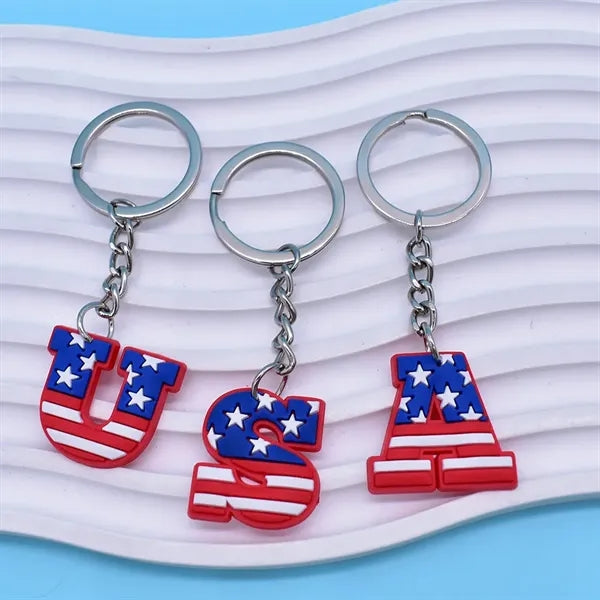 Independence Day keychain