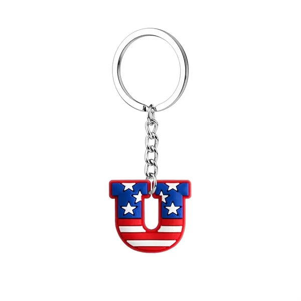 Independence Day keychain