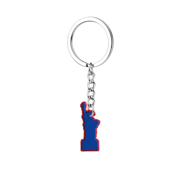 Independence Day keychain