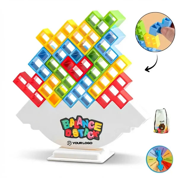 Balance Stacking Blocks Game For Family Travel & Party