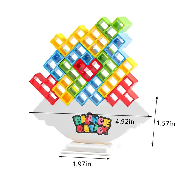 Balance Stacking Blocks Game For Family Travel & Party