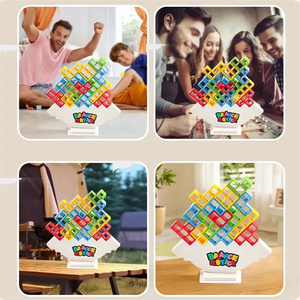 Balance Stacking Blocks Game For Family Travel & Party