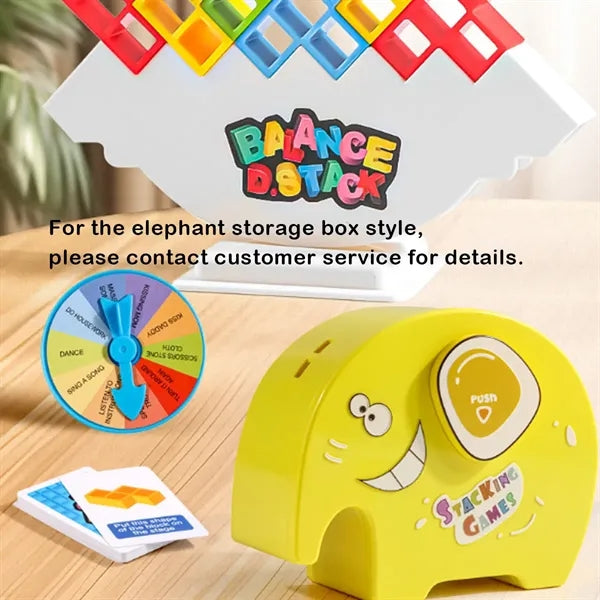 Balance Stacking Blocks Game For Family Travel & Party