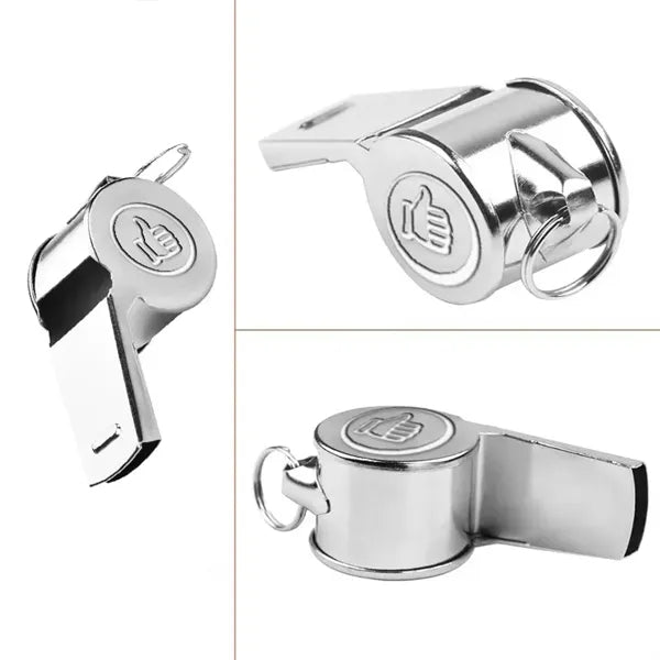 Stainless Steel Emergency Safety Whistle with Logo