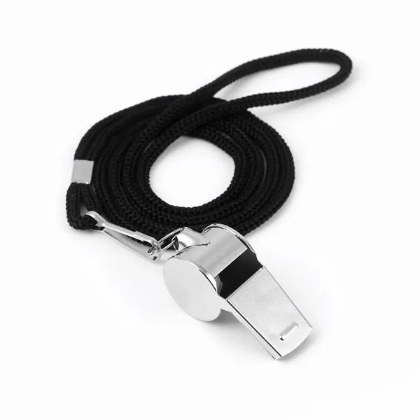 Stainless Steel Emergency Safety Whistle with Logo