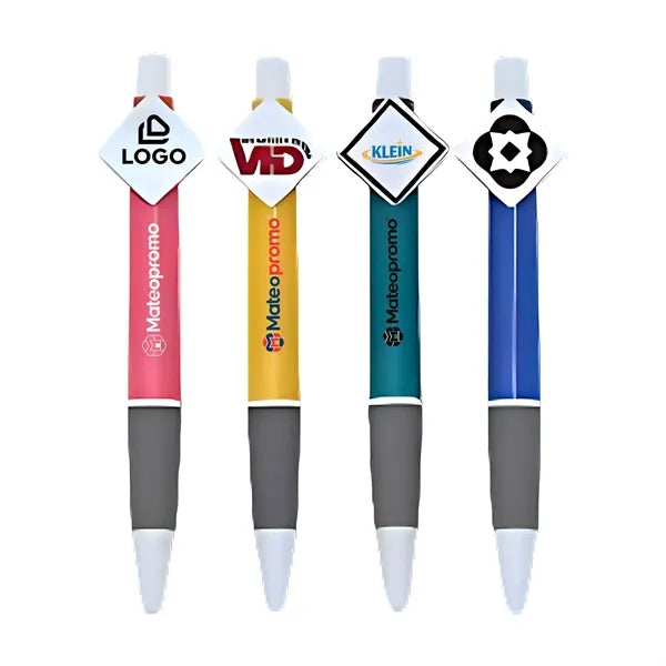 Plastic Click Ballpoint Pen Smooth Writing