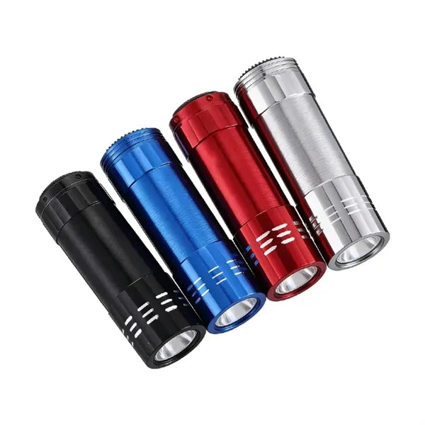 9-LED Aluminum Alloy Flashlight