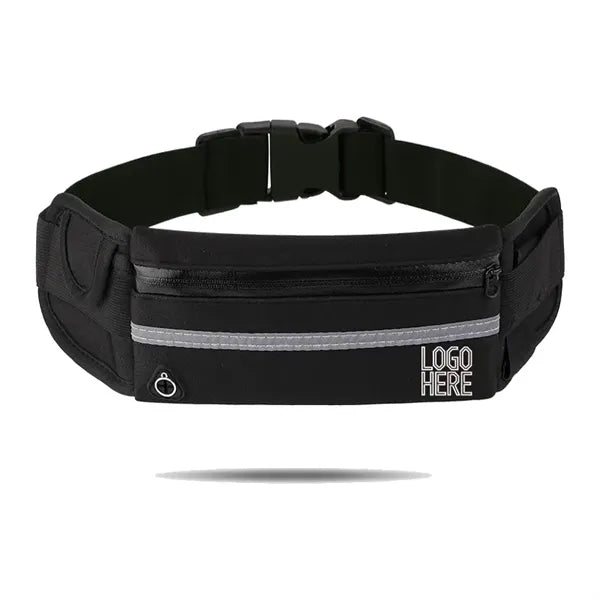 Reflective Neoprene Running Belt Fanny Pack