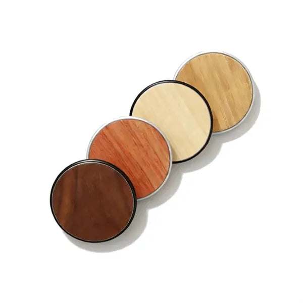 Wooden 10W Qi Fast Wireless Charging Pad