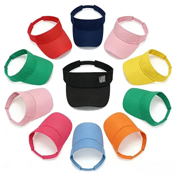 Adjustable Solid Color Sun Hat for Outdoor Sports