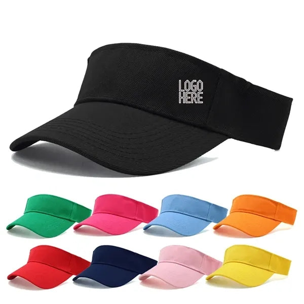 Adjustable Solid Color Sun Hat for Outdoor Sports
