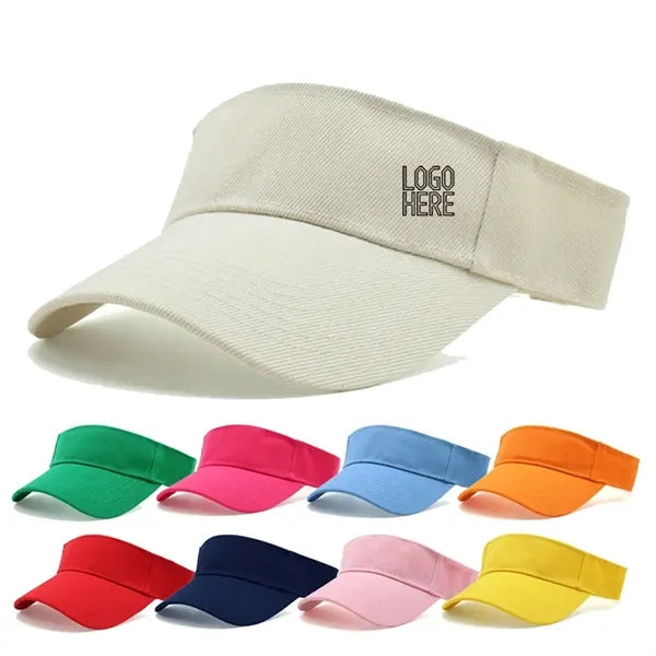 Adjustable Solid Color Sun Hat for Outdoor Sports