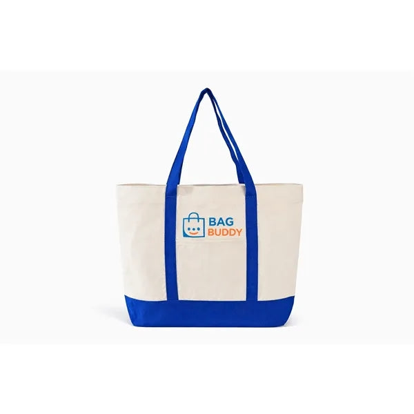 Logo Large Capacity Canvas Tote Bag