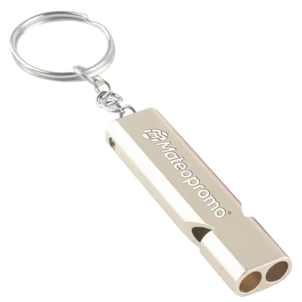 Aluminum Dual-Tone Survival Emergency Whistle