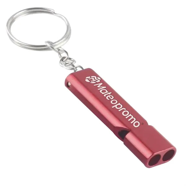 Aluminum Dual-Tone Survival Emergency Whistle