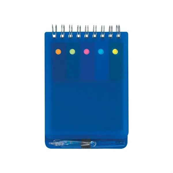 Compact Spiral Notepad with Accessories