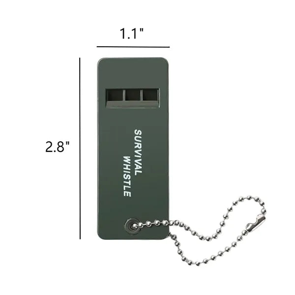 Triple-Tone Outdoor Survival Emergency Whistle