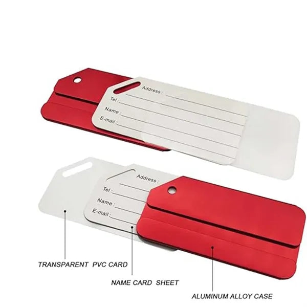 Aluminum Luggage Tags