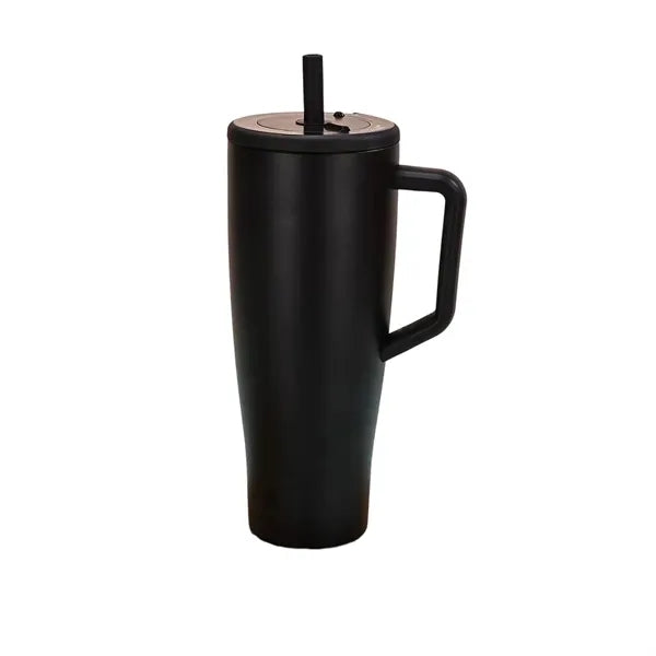 40 oz Tumbler with Handle and Straw
