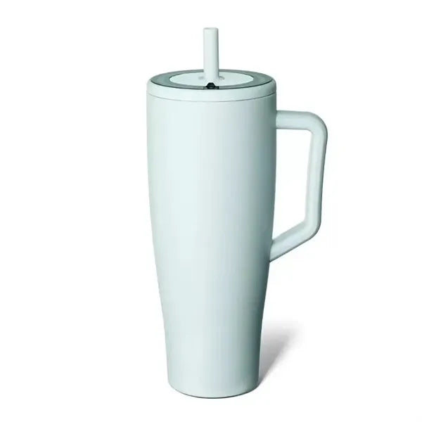 40 oz Tumbler with Handle and Straw