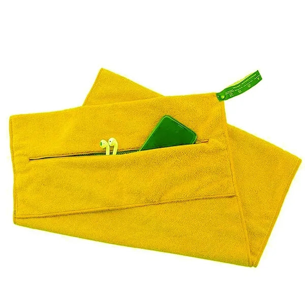 Hooded Sports Gym Towel with Pocket