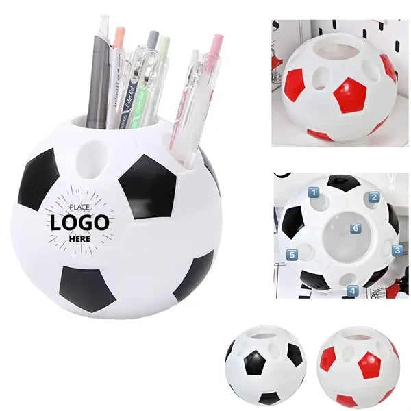 Soccer Football Shape Pen Holder