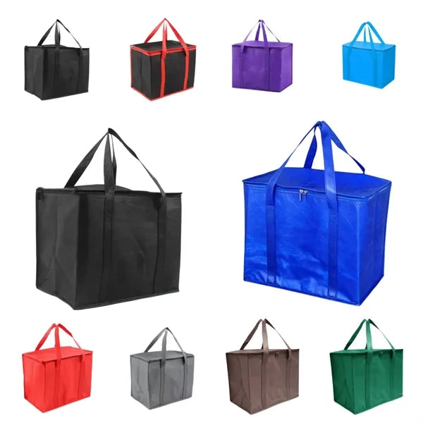 Insulated Food Delivery Bag for Grocery Catering Transport