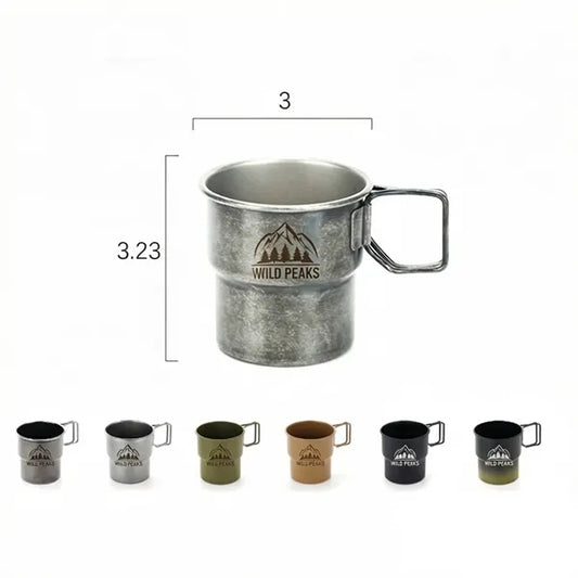 Collapsible Stainless Steel Camping Cup