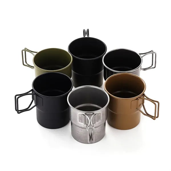 Collapsible Stainless Steel Camping Cup