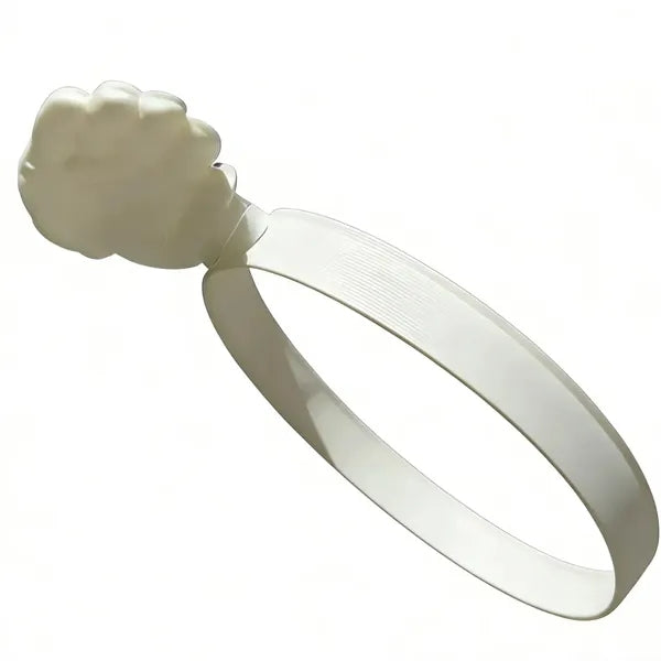 Novelty Palm-Shaped Sun Visor, Multi-Color Custom Logo Promo