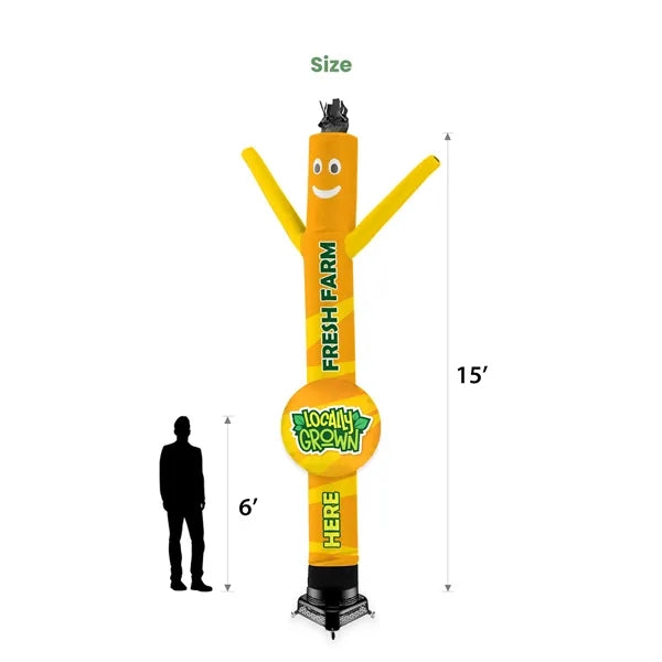 15' Air Dancer Logo Person - 1 Leg
