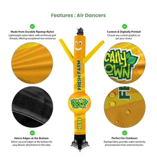 15' Air Dancer Logo Person - 1 Leg