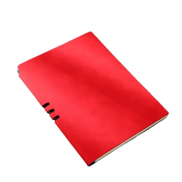 Vintage A5 Leather Notebook with Pen Slot & Custom Logo