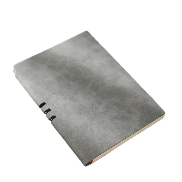 Vintage A5 Leather Notebook with Pen Slot & Custom Logo