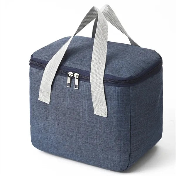 Insulated Cationic Fabric Lunch Tote