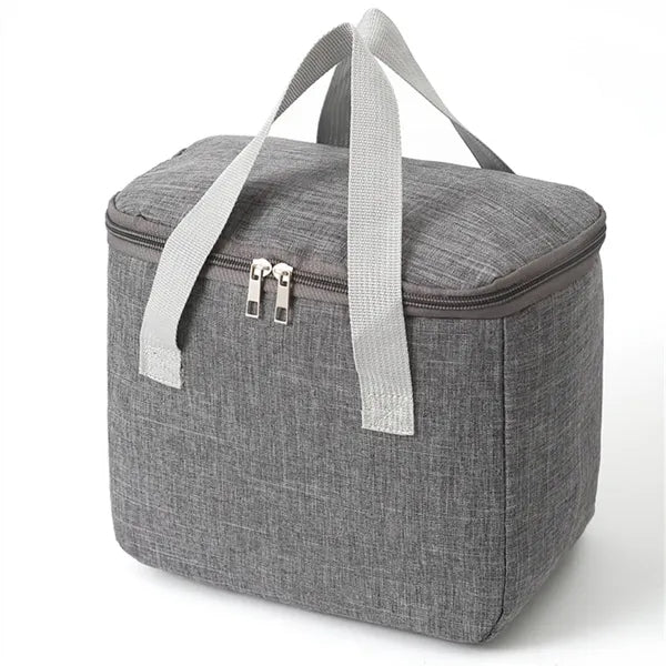 Insulated Cationic Fabric Lunch Tote