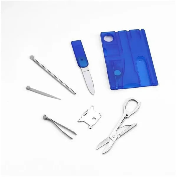 12 in Pocket Multifunctional Survival Card Tools