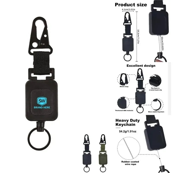 Multitool Carabiner Badge Holder